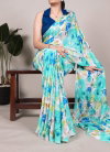 Ynf7017 Dull Satin Floral Printed Saree Wholesalers In Delhi